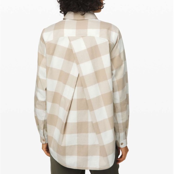 Lululemon Full Day Ahead Shirt-size 6 - Picture 5 of 8